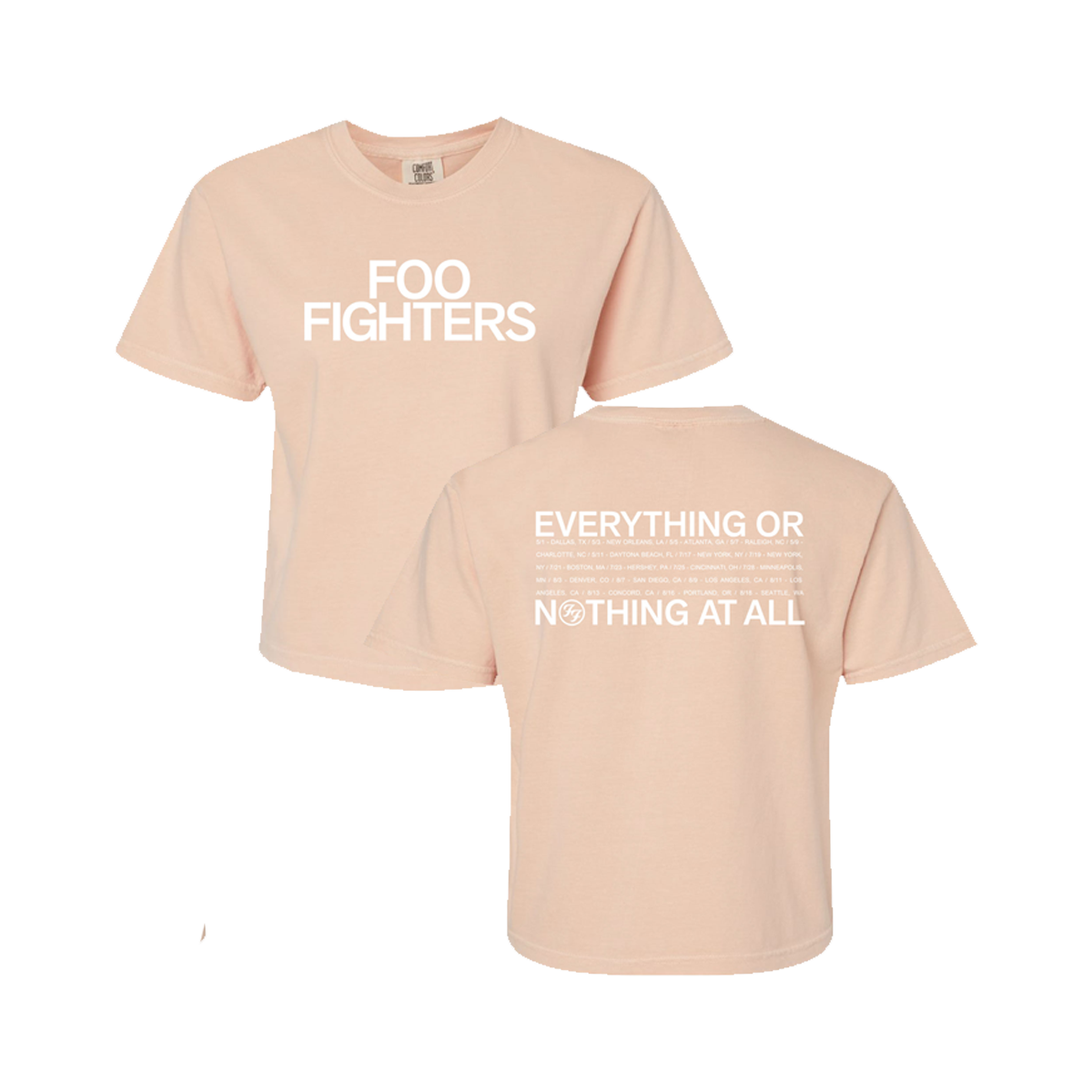 foo fighters 2021 tour hoodie